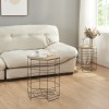 Set 2 cosuri metalice masuri diferite Horsholm [en.casa] HausGarden Leisure, [en.casa]