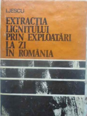 EXTRACTIA LIGNITULUI PRIN EXPLOATARI LA ZI IN ROMANIA-I. JESCU foto