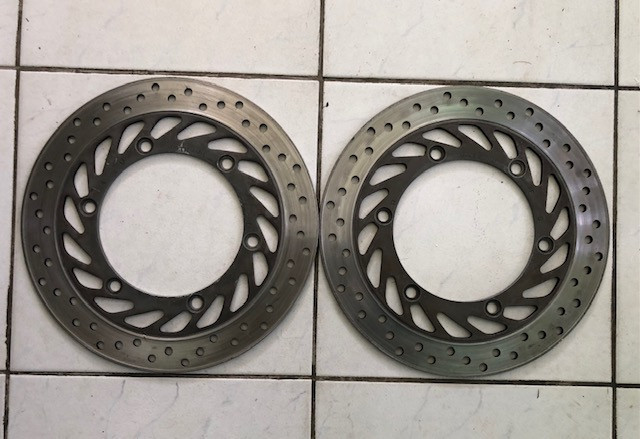 Set discuri frana fata 4,5-4,6mm Honda VFR750F CB500 CBF600 NT650V 700V