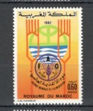 Maroc.1982 Ziua mondiala a alimentatiei MM.111