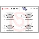 Placute frana Opel Adam (M13) 10.12-02.19, Corsa D (S07) 07.06-04.15, Corsa E (X15) 09.14-, Fata, BREMBO