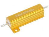 Rezistor bobinat cu radiator 6&Omega; 50W