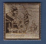 Cumpara ieftin Gambia 2005,Papa Ioan Paul II, timbru din foita aur/embosat, Mi. 5572/9 Euro,MNH, Nestampilat