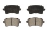 Set placute frana,frana disc AUDI A4 (8K2, B8) (2007 - 2015) KROTTENDORF KRO1765