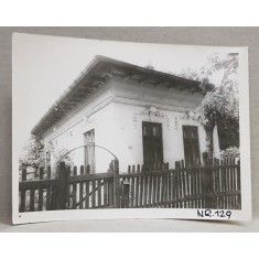 CASA DEMOLATA , STR, SEBASTIAN NR. 129 , BUCURESTI, FOTOGRAFIE MONOCROMA, PE HARTIE LUCIOASA , ANII &#039;70 - &#039;80
