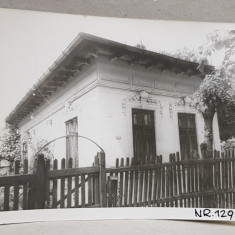 CASA DEMOLATA , STR, SEBASTIAN NR. 129 , BUCURESTI, FOTOGRAFIE MONOCROMA, PE HARTIE LUCIOASA , ANII '70 - '80