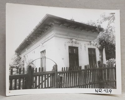 CASA DEMOLATA , STR, SEBASTIAN NR. 129 , BUCURESTI, FOTOGRAFIE MONOCROMA, PE HARTIE LUCIOASA , ANII &amp;#039;70 - &amp;#039;80 foto