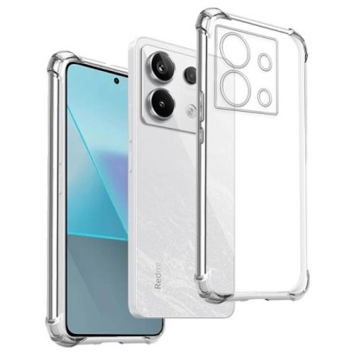 Husa pentru Xiaomi Redmi Note 13 Pro 5G / Poco X6 - Techsuit Shockproof Clear Silicone - Clear foto