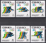 Costa Rica 1984 - Jocurile Olimpice - Los Angeles, MNH