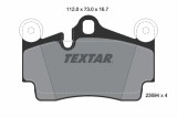 Set placute frana TEXTAR 2369402
