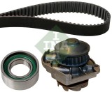 INA 530 0206 30 Set pompa apa + curea dintata