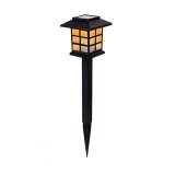 Lamp&Auml; solar&Auml; led pentru gr&Auml;din&Auml;, tip felinar, iluminare decorativ&Auml;, ro&Egrave;u, ip65, 380 mm
