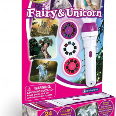 Proiector tip lanterna - Zane si unicorni PlayLearn Toys