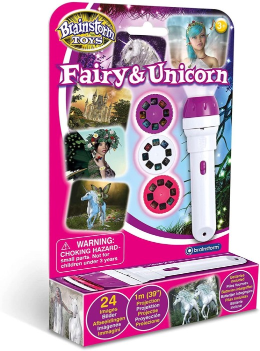 Proiector tip lanterna - Zane si unicorni PlayLearn Toys