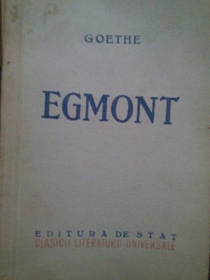 Goethe - Egmont (1949) foto