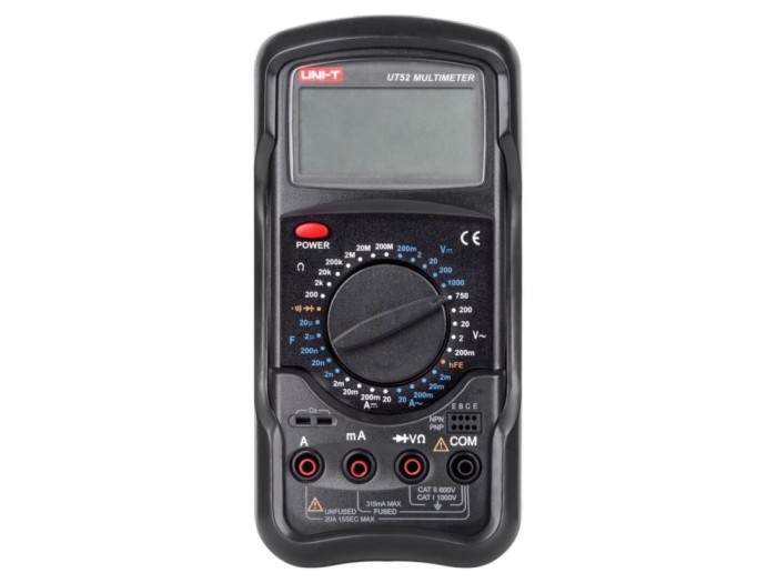 Multimetru Digital LCD UT52
