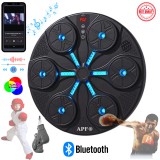 Cumpara ieftin Aparat Smart de Box APF&reg; cu Lumini RGB, Bluetooth, Manusi Negre si Fixare cu Banda Velcro, Negru