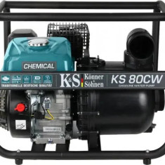 Motopompa pentru lichide agresive 3" - 1000 l / min - Konner & Sohnen - KS-80CW