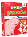 Bebe Puzzle - Ferma - Board book - Gama