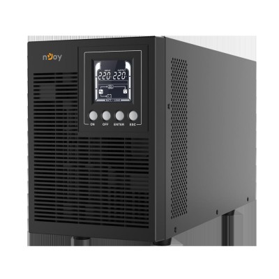 UPS NJOY, &amp;quot;ECHO PRO 2000&amp;quot;, Online cu sinusoida pura, tower, 2000VA/1600W, AVR, Schuko x 4, 4 x baterie GP07122L, display LCD, back-up 1 - 10 min., &amp;quot;UP foto