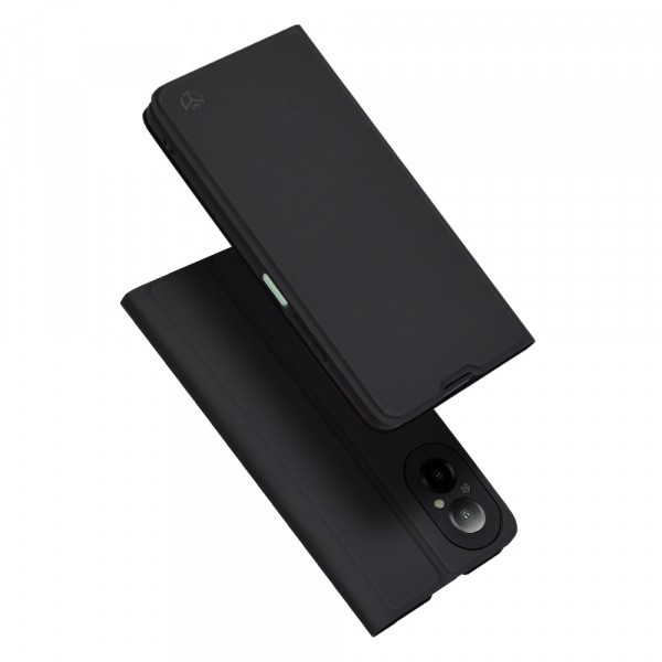 Husa pentru Realme C67 4G, Techsuit, Magskin Book, Neagra