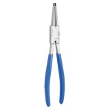 Unior 536/1P - Cleste pentru inele siguranta cu varf drept 300 mm inele exterioare