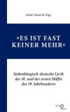 Es ist fast keiner mehr