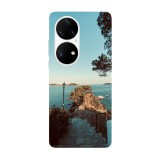 Husa compatibila cu Huawei Nova 8i model Stairs to the sea, Silicon, TPU, Viceversa, Transparent, Carcasa