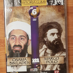 DVD Osama Bin Laden / Marco Polo Personalitati care au marcat istoria lumii