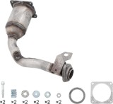 Catalizator Peugeot 206 Cc 2d, 09.00-12.08, 206 Liftback 2a/C, 08.98-12.12, 206 Sw 2e/K, 07.02-, 1.6 16V 2DNFUF, 2DNFUR, 1.6 16V, Euro 3 D3, EEC