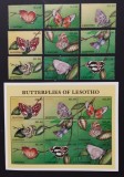 LESOTHO -FLUTURI DIN LESOTHO-9V +1 COALA MICA-, NEOBLIT. -LST 12A, Africa, Natura
