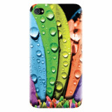 Husa silicon pentru Apple Iphone 4 / 4S, Colorful Daisy Petals