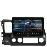 Cumpara ieftin Navigatie Honda Civic (2005-2012), Android 12, E-Octacore 2GB RAM + 32GB ROM, 9 Inch - AD-BGE10002+AD-BGRKIT008
