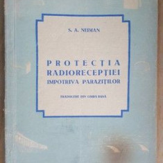 Protectia radioreceptiei impotriva parazitilor- S.A.Neiman