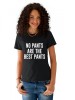 Tricou dama negru - No PANTS - L, THEICONIC