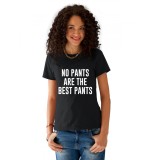 Tricou dama negru - No PANTS - XL