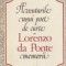 Aventurile unui poet de curte. Memorii (Lorenzo da Ponte)