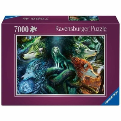 Puzzle Ravensburger WHISPERS OF THE FOREST 7000 Piese foto