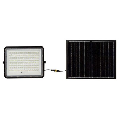 REFLECTOR CU INCARCARE SOLARA 20W 1800LM 6400K - NEGRU foto