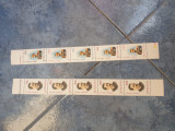Serie timbre Rom&acirc;nia 1997 personalitati