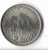 Moneda 2 dobras 1977 - Sao Tome e Principe, Africa, Cupru-Nichel