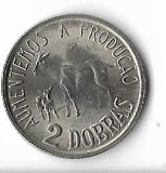 Moneda 2 dobras 1977 - Sao Tome e Principe