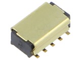 Conector şiruri pini mamă SAMTEC PIN 10 1,27mm aurit SMT soclu