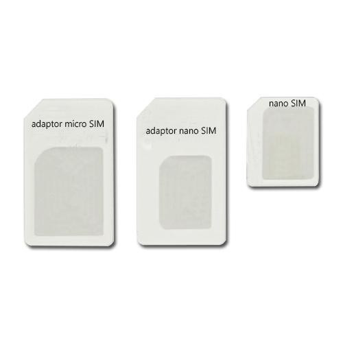 Adaptor SIM la Micro SIM la Nano SIM 3 in 1