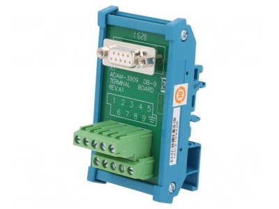 Bloc Terminal DIN D-Sub 9 Pin Mamă PCI-1714U/UL ADAM-3909-AE foto