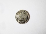 Rară! Burma 1/8 Rupee 1852(1214) argint,moneda din imagini cel mai mic preț