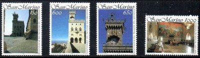 C5268 - San Marino 1994 - Turism 4v.banda nestampilat MNH foto