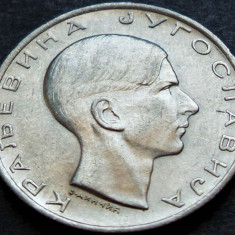 Moneda istorica 10 DINARI / DINARA - YUGOSLAVIA, anul 1938 * cod 651 B = A.UNC