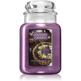 Country Candle Coconut &amp; Blueberry Tart lum&acirc;nare parfumată 680 g