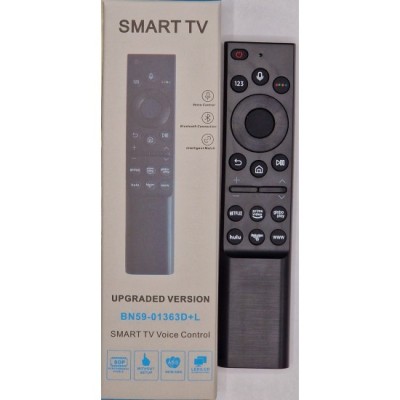 Telecomanda universal pentru TV Samsung , functie vocala, Netflix, Prime Video, Globoplay, Hulu, Rakuten TV, 4K foto
